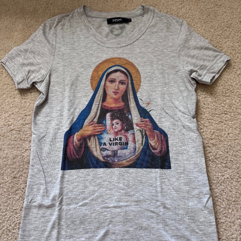MBM Paris by David Daby "Like A Virgin" Graphic Tee | Size S | 100% Cotton | Rar